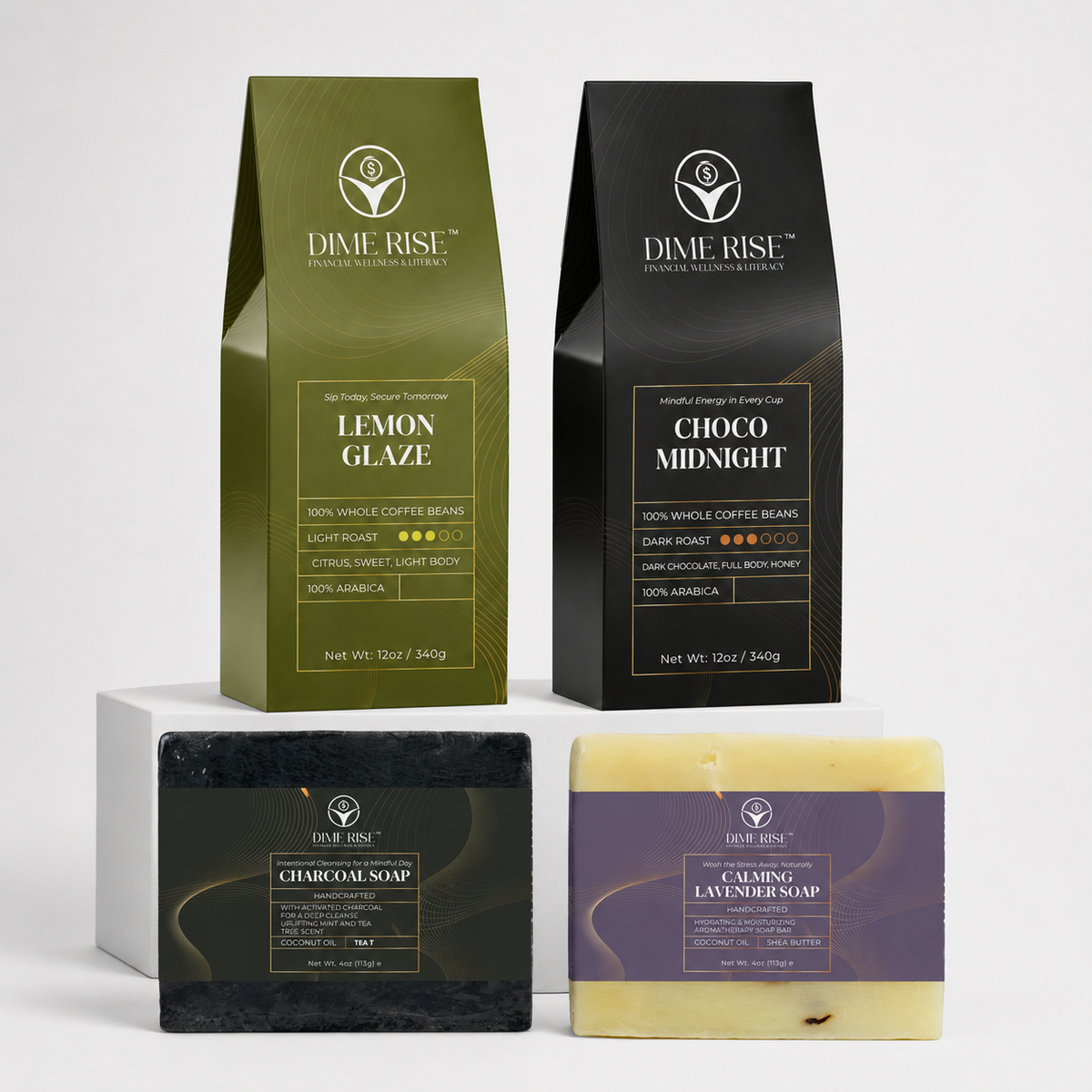 2 Coffee + 2 Soap Bundle