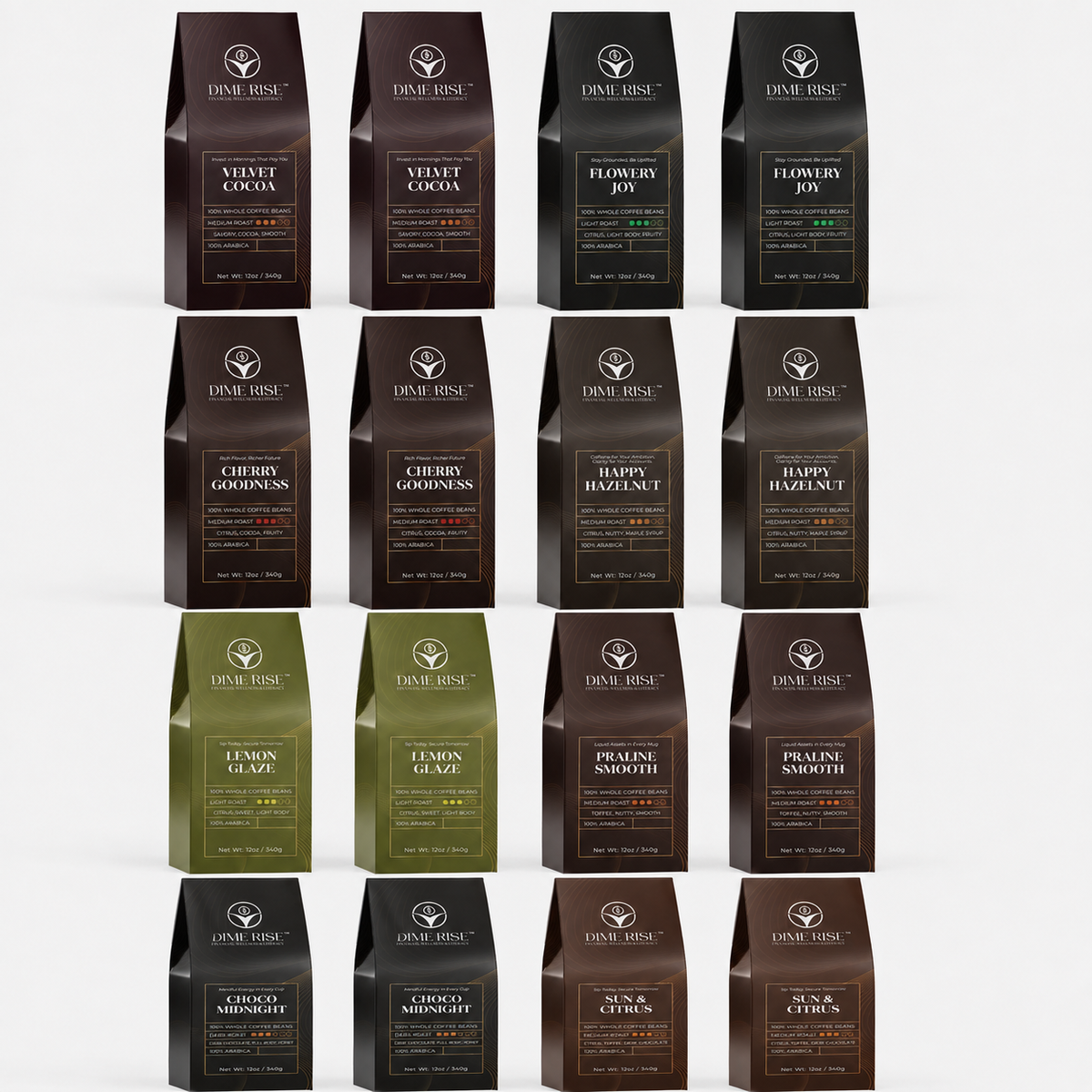 Double 8-Flavor Coffee Variety Bundle