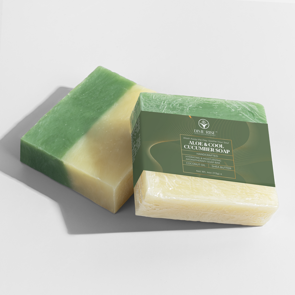 Aloe & Cool Cucumber Soap - Bundle of 4 Bars