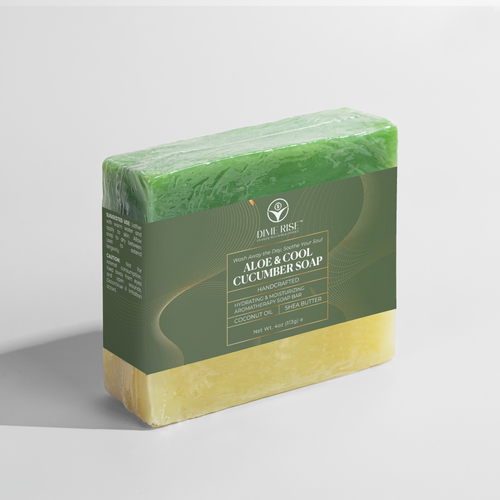 Aloe & Cool Cucumber Soap - Bundle of 4 Bars
