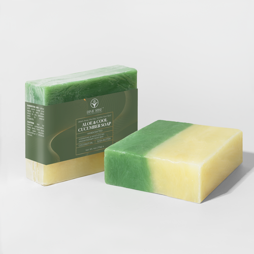 Aloe & Cool Cucumber Soap - Set of 2 Bars