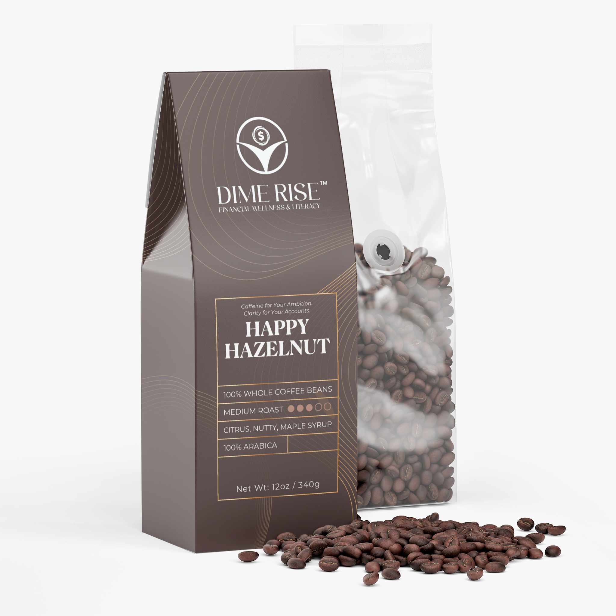 Rich Hazelnut Coffee (Medium Roast)