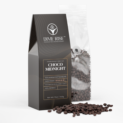 Choco Midnight - Whole Coffee Beans  (Dark Roast) - 1 Box