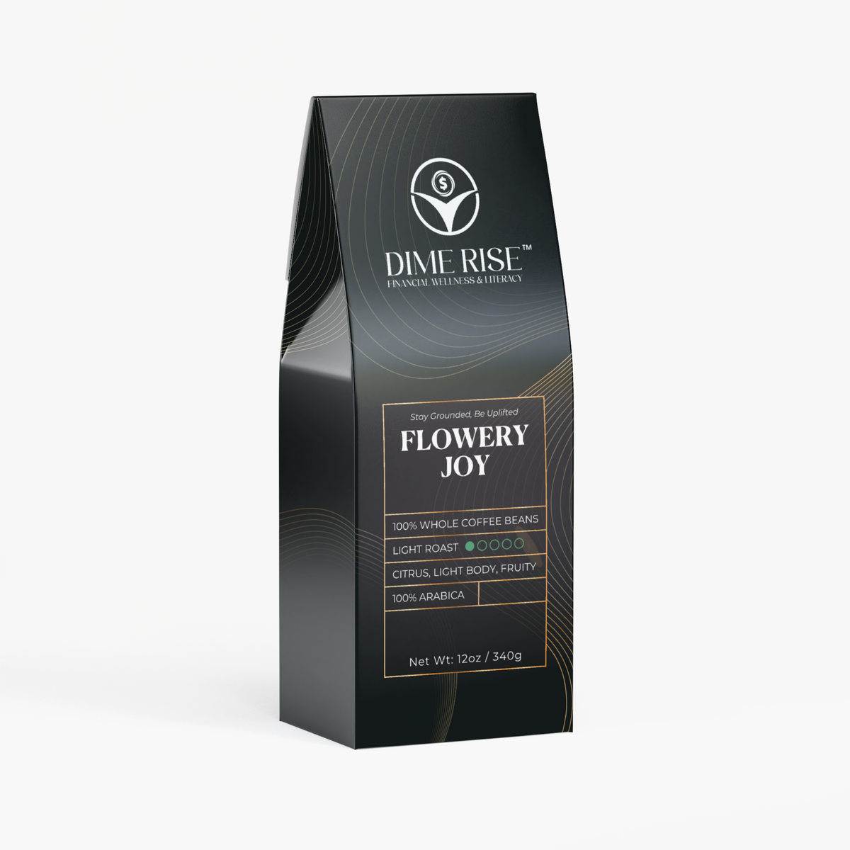 Flowery Joy - Whole Coffee Beans (Light Roast)- Bundle of 4 Boxes