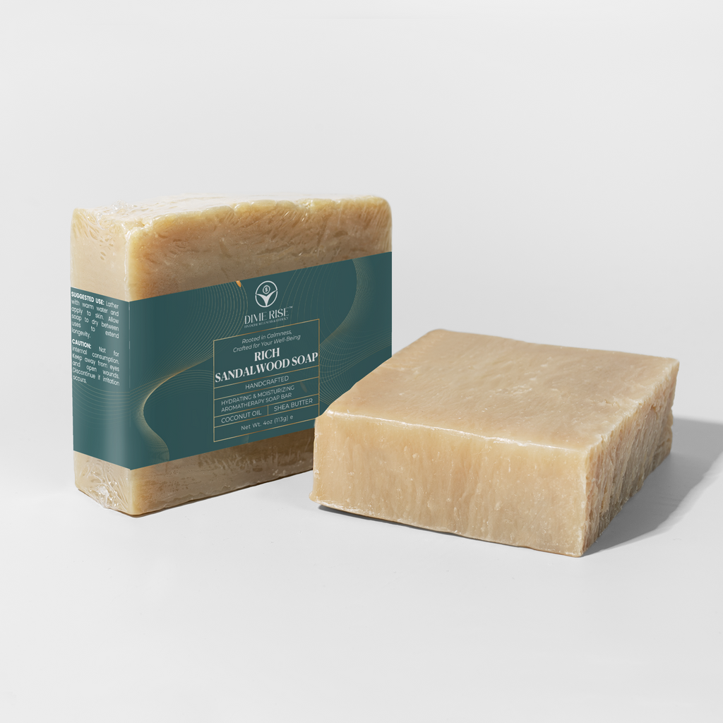 Rich Sandalwood Soap - Set of 2 Bars