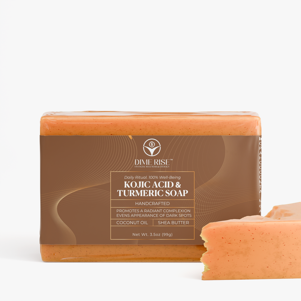 Kojic Acid & Turmeric Soap - Bundle of 4 Bars
