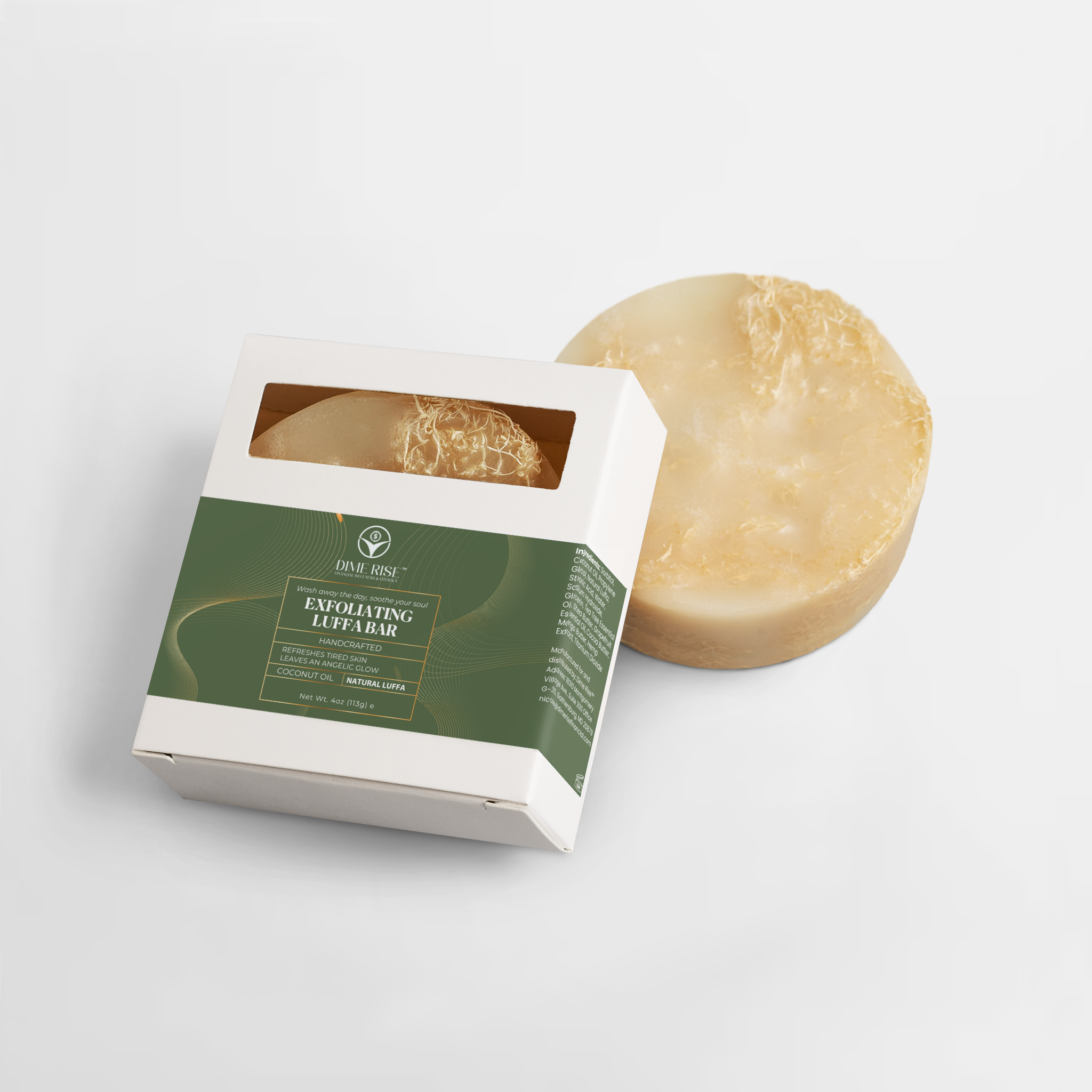Exfoliating Luffa Bar - Bundle of 4 Bars