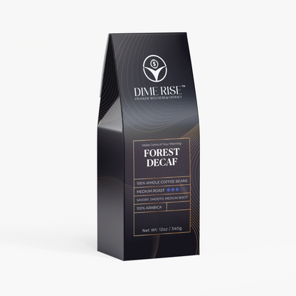 Forest Decaf Whole Coffee Beans (Medium Roast) - 1 Box