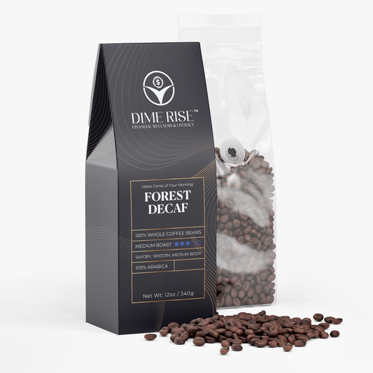 Forest Decaf Whole Coffee Beans (Medium Roast) - 1 Box