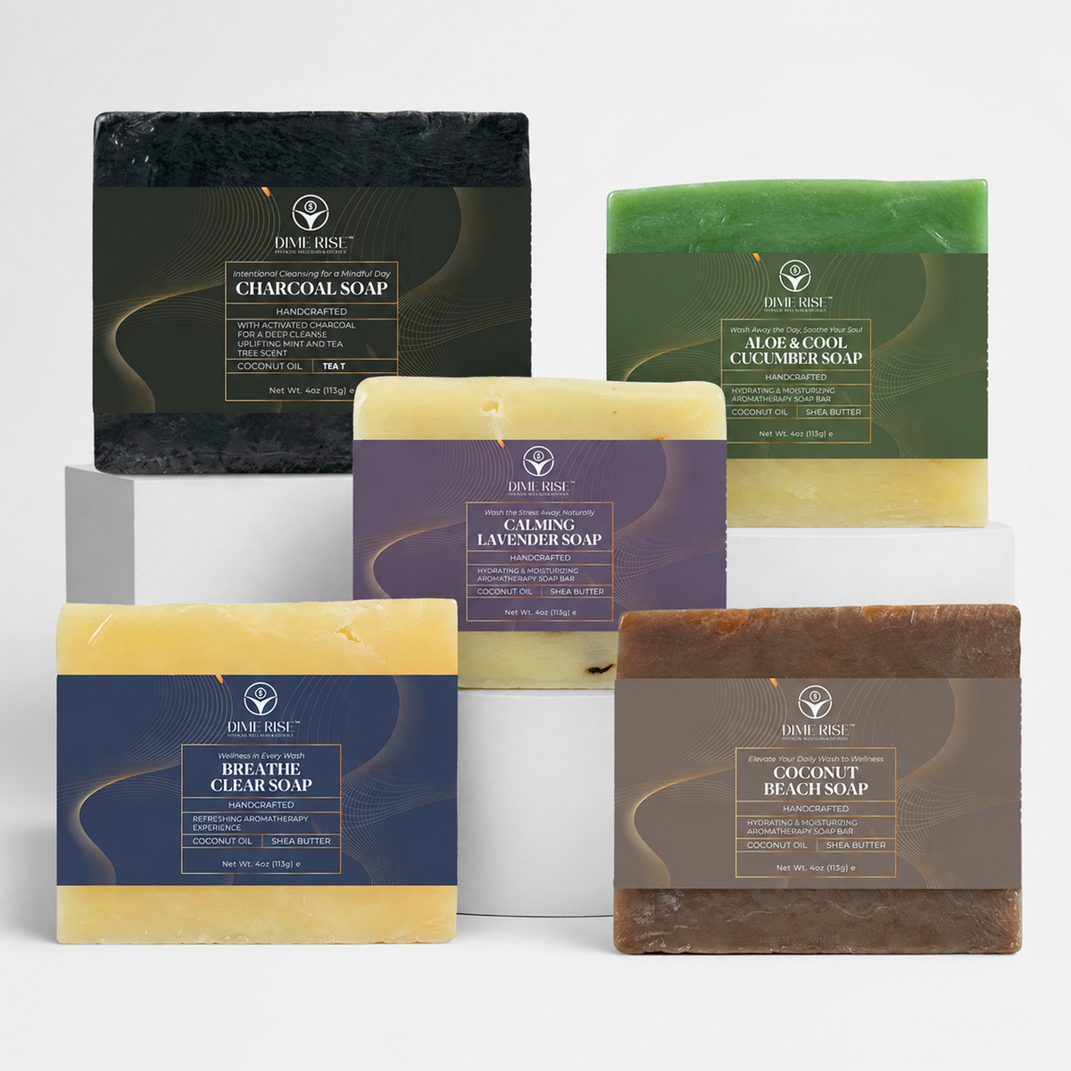 5-Scent Soap Variety Bundle