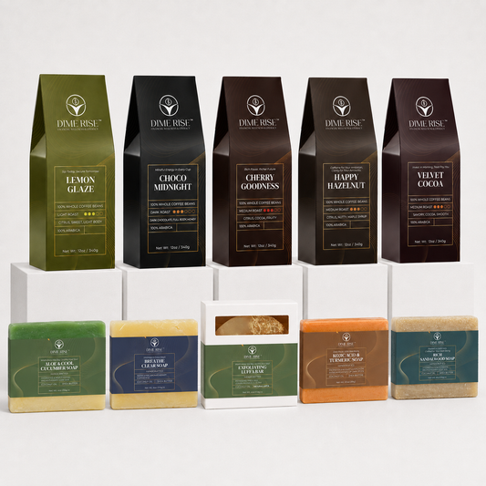 5 Coffee + 5 Soap Bundle